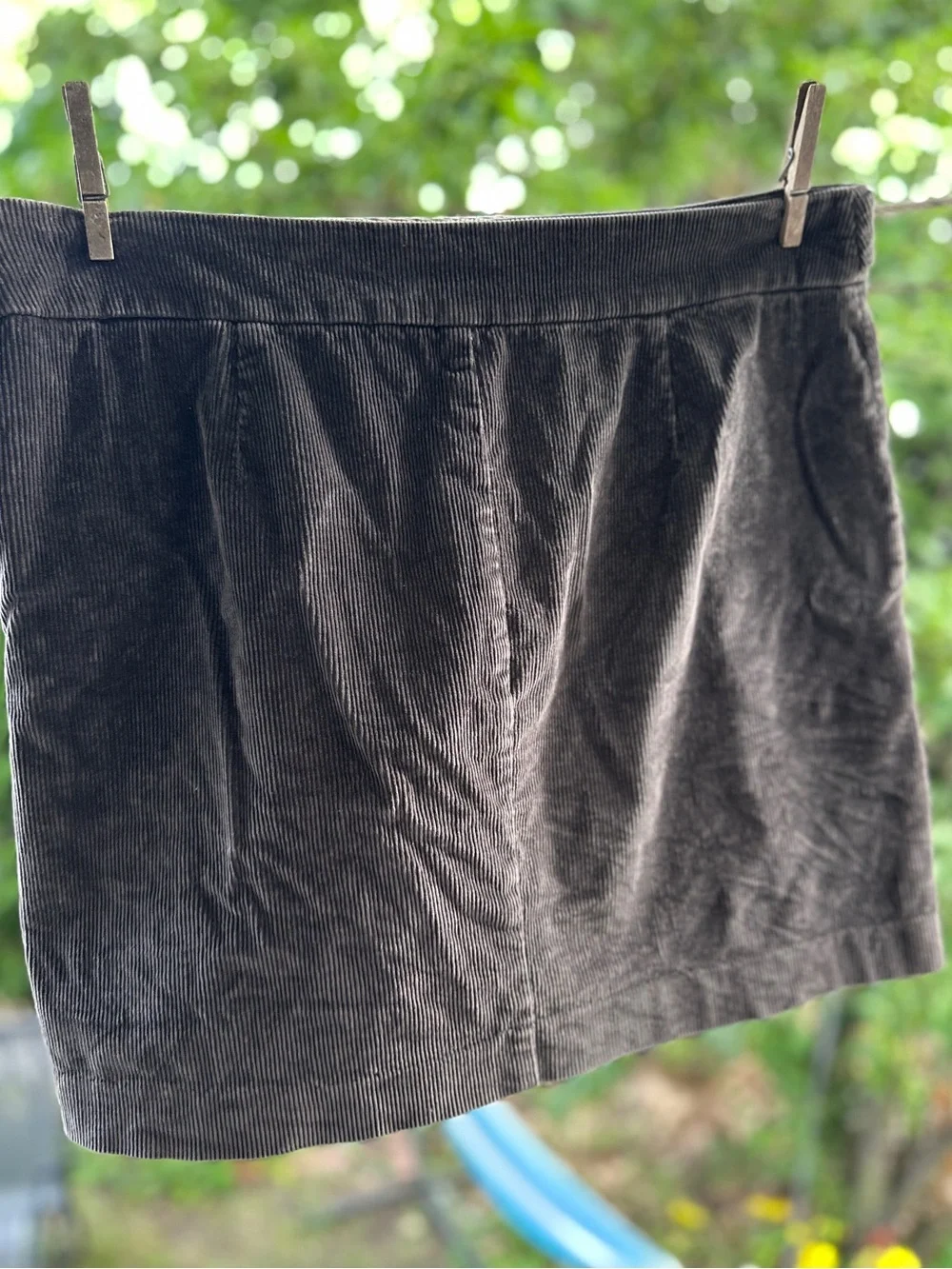 Banana Republic Brown Corduroy Mini Skirt